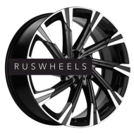 Диски Khomen Wheels 7,5x19/5x114,3 ET45 D67,1 KHW1901 (ix35) Black-FP Диски Khomen Wheels 7,5x19/5x114,3 ET45 D67,1 KHW1901 (ix35) Black-FP