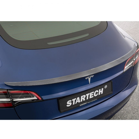 Задний спойлер (карбон) на багажник Startech - TESLA MODEL 3 Задний спойлер (карбон) на багажник Startech - TESLA MODEL 3