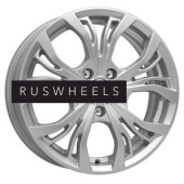 Диски КИК 6x15/5x100 ET45 D67,1 Аламида (КС701) Блэк платинум