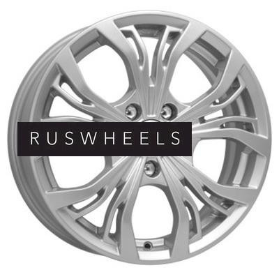 Диски КИК 6x15/5x100 ET45 D67,1 Аламида (КС701) Блэк платинум