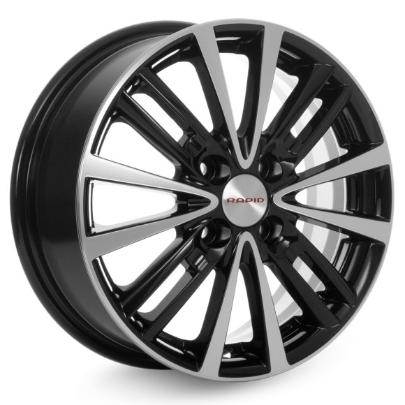 Диски КиК 6,0\R15 4*100 ET50 d60.1 Алмаз черный SK Диски КиК 6,0\R15 4*100 ET50 d60.1 Алмаз черный SK