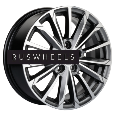 Диски Khomen Wheels 6,5x16/5x108 ET50 D63,3 KHW1611 (Focus) G-Silver-FP Диски Khomen Wheels 6,5x16/5x108 ET50 D63,3 KHW1611 (Focus) G-Silver-FP
