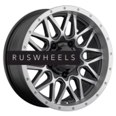 Диски LS 8x17/5x150 ET0 D110,1 1341 MBF (конус, Колпак+лого)