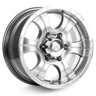 Диски КиК  Байконур (КС465)  8,0\R16 5*139,7 ET0  d110,1  Дарк платинум  [75685]