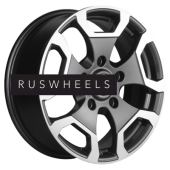 Диски Khomen Wheels 6,5x17/5x139,7 ET40 D98,5 KHW1725 (Niva Travel/Legend) Gray-FP