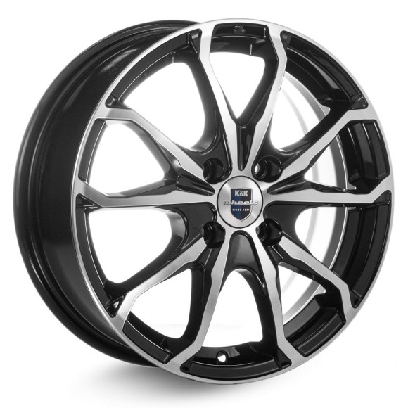 Диски КиК 6,0\R16 4*100 ET52 d54.1 Алмаз черный