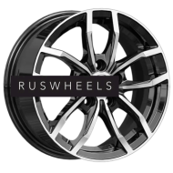 Диски КИК 6,5x15/5x108 ET50 D63,35 Фрост (КС1048) Алмаз черный Диски КИК 6,5x15/5x108 ET50 D63,35 Фрост (КС1048) Алмаз черный