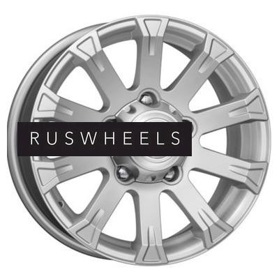 Диски КИК 7x16/5x139,7 ET35 D98 Байкал (КС601) Сильвер