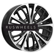 Диски КИК 7,5x17/5x114,3 ET52,5 D67,1 КС873 Алмаз черный