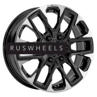 Диски Replay 7x18/6x139,7 ET53,5 D92,5 HND394 BKF (конус, C570)