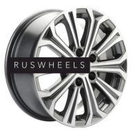 Диски Khomen Wheels 6,5x16/5x114,3 ET41 D67,1 KHW1610 (Kia) Gray-FP Диски Khomen Wheels 6,5x16/5x114,3 ET41 D67,1 KHW1610 (Kia) Gray-FP