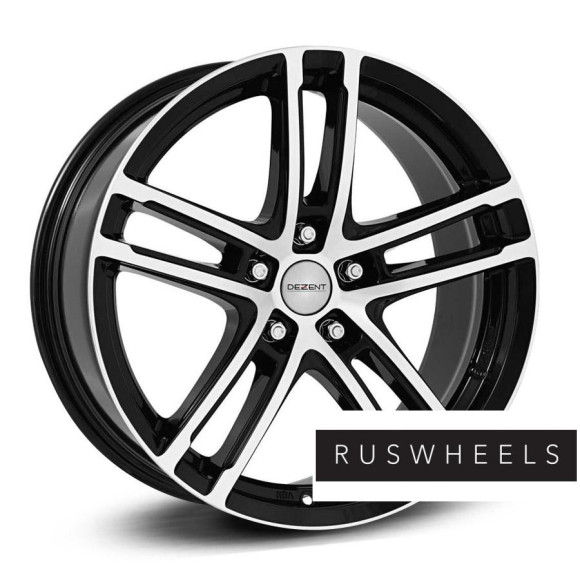 Диски Dezent R18 / 7.5J PCD 5x112 ЕТ 51 ЦО 66.6 TZ dark