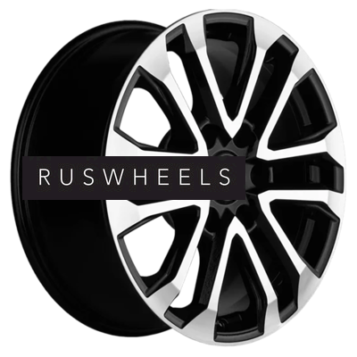 Диски Khomen Wheels 7,5x18/6x139,7 ET46 D67,1 KHW1805 (Pajero) Black-FP Диски Khomen Wheels 7,5x18/6x139,7 ET46 D67,1 KHW1805 (Pajero) Black-FP