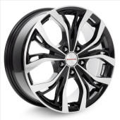 Диски КиК 7,0\R17 5*100 ET48 d56.1 Алмаз черный Диски КиК 7,0\R17 5*100 ET48 d56.1 Алмаз черный