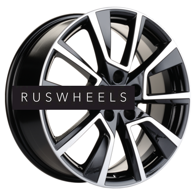 Диски Khomen Wheels 7x18/5x108 ET33 D60,1 KHW1802 (OMODA C5) Black-FP