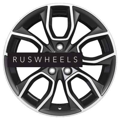 Диски Khomen Wheels 7x17/5x114,3 ET45 D67,1 KHW1713 (CX-5/i40/X-Trail) Black-FP Диски Khomen Wheels 7x17/5x114,3 ET45 D67,1 KHW1713 (CX-5/i40/X-Trail) Black-FP
