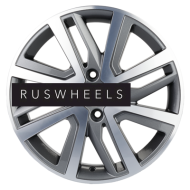 Диски Khomen Wheels 6x16/4x100 ET48 D54,1 KHW1609 (Rio I/Solaris I) Gray-FP