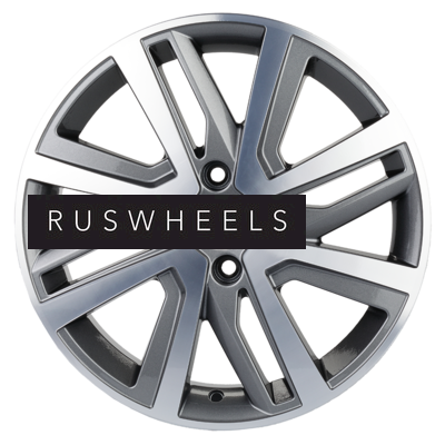 Диски Khomen Wheels 6x16/4x100 ET48 D54,1 KHW1609 (Rio I/Solaris I) Gray-FP Диски Khomen Wheels 6x16/4x100 ET48 D54,1 KHW1609 (Rio I/Solaris I) Gray-FP
