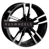 Диски Replay 8x18/5x114,3 ET30 D60,1 LX230 BKF (конус, C570)