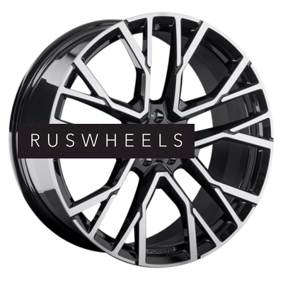 Диски LS Forged 10,5x22/5x112 ET43 D66,6 LS FG07 BKF (конус, C570) Диски LS Forged 10,5x22/5x112 ET43 D66,6 LS FG07 BKF (конус, C570)