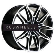 Диски Khomen Wheels 8,5x19/5x112 ET28 D66,6 KHW1904 (Toureg) Black-FP Диски Khomen Wheels 8,5x19/5x112 ET28 D66,6 KHW1904 (Toureg) Black-FP