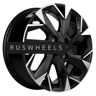 Диски Khomen Wheels 6x15/4x100 ET40 D60,1 KHW1508 (Logan/Sandero) Black-FP Диски Khomen Wheels 6x15/4x100 ET40 D60,1 KHW1508 (Logan/Sandero) Black-FP