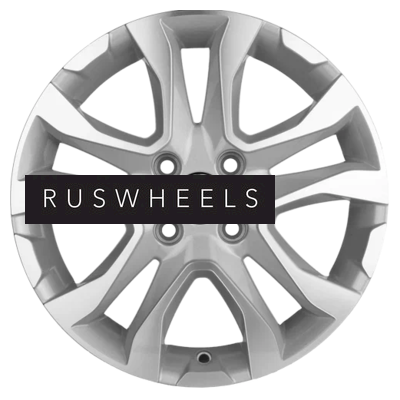 Диски Khomen Wheels 6x15/4x100 ET46 D54,1 KHW1503 (Rio/Solaris) F-Silver-FP