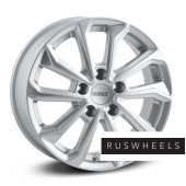 Диски Dezent R17 / 7J PCD 5x112 ЕТ 48 ЦО 70.1 KS silver
