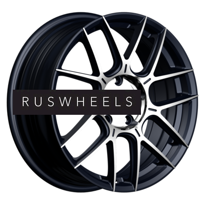 Диски INCH 7x17/5x108 ET45 D60,1 FA8541 Gloss Black Machined Face (ZJH) FlowForming