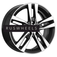 Диски K&K 6,5x16/5x100 ET38 D67,1 Rassvet (КС868) Алмаз черный SK Диски K&K 6,5x16/5x100 ET38 D67,1 Rassvet (КС868) Алмаз черный SK