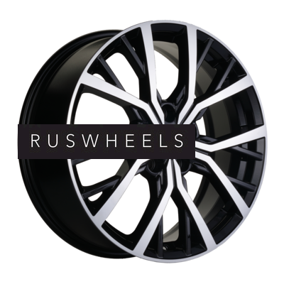 Диски Khomen Wheels 7x18/5x112 ET43 D57,1 KHW1806 (Kodiaq/Tiguan) Black-FP Диски Khomen Wheels 7x18/5x112 ET43 D57,1 KHW1806 (Kodiaq/Tiguan) Black-FP