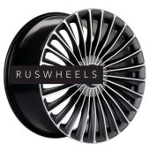 Диски Khomen Wheels 9,5x20/5x112 ET38 D66,6 KHW2008 (Mercedes Rear) Gray-FP Matt Диски Khomen Wheels 9,5x20/5x112 ET38 D66,6 KHW2008 (Mercedes Rear) Gray-FP Matt