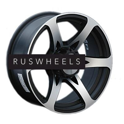 Диски LS 7,5x17/6x139,7 ET0 D107,1 165 BKF (Колпак+лого)