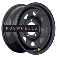 Диски Off-Road Wheels 7x16/5x139,7 ET35 D110 УАЗ (треуг. мелкий) Черный (с увелич. полкой)