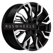 Диски Khomen Wheels 7x18/5x112 ET43 D57,1 KHW1809 (Kodiaq/Tiguan) Black-FP