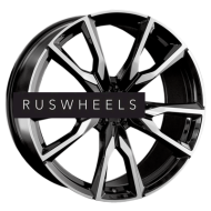 Диски Replay 7x19/5x114,3 ET45 D60,1 CHG64 BKF (конус, C570)