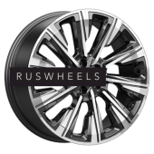 Диски КИК 7,5x19/5x114,3 ET35 D60,1 Галего (КС1039) Алмаз черный Диски КИК 7,5x19/5x114,3 ET35 D60,1 Галего (КС1039) Алмаз черный