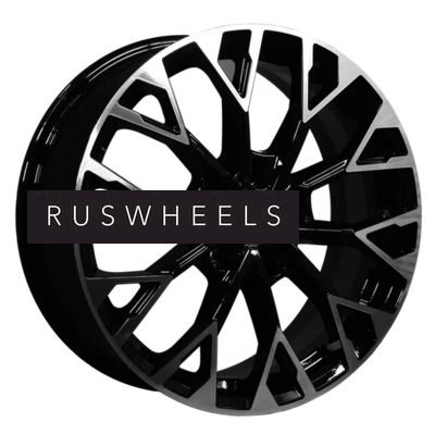 Диски Khomen Wheels 7x17/5x114,3 ET50 D67,1 KHW1718 (CX-5/Seltos/Soul/Sonata) Black-FP