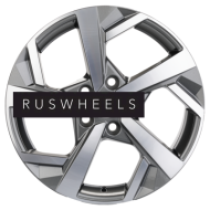 Диски Khomen Wheels 7x17/5x114,3 ET45 D66,1 KHW1712 (Teana/X-Trail) Gray-FP