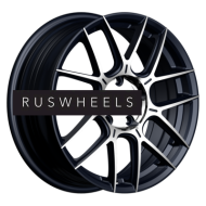 Диски INCH 7x17/5x110 ET46 D63,3 FA8541 Gloss Black Machined Face (ZJH) FlowForming