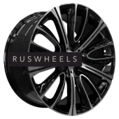 Диски PDW 9,5x19/5x120 ET38 D72,56 5241 Gloss Black Machine Face (PDW)