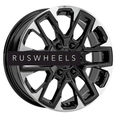 Диски Replay 8x18/6x139,7 ET30 D106,1 TY450 BKF (конус, C570)