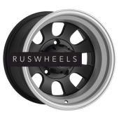 Диски LS 10x15/5x139,7 ET-45 D108,1 889 MBL (конус, Колпак+лого)