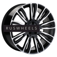 Диски Khomen Wheels 8,5x20/5x114,3 ET48 D67,1 KHW2004 (SantaFe) Black-FP Диски Khomen Wheels 8,5x20/5x114,3 ET48 D67,1 KHW2004 (SantaFe) Black-FP