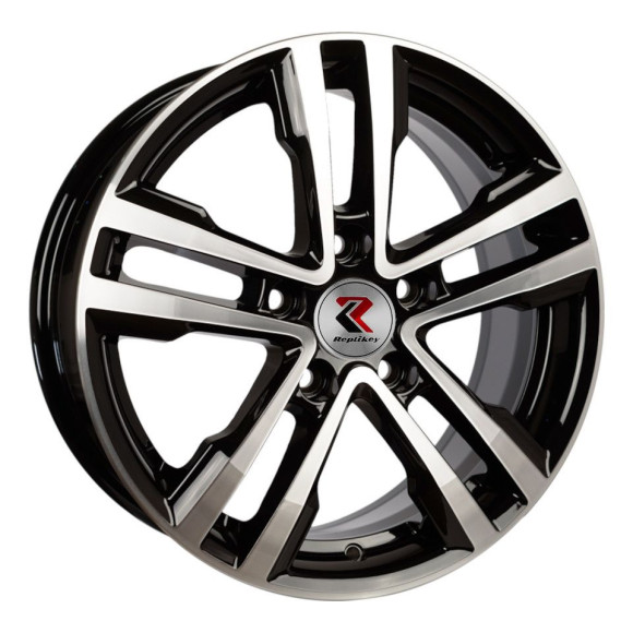 Диски RЕPLIKEY  B197  6,5\R16 5*112 ET38  d66,6  BK/FP  [19701AY]