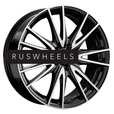 Диски Replay 6x16/5x100 ET40 D57,1 VV332 BKF (конус, C570)