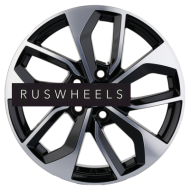 Диски Khomen Wheels 7x17/5x112 ET40 D57,1 KHW1703 (Kodiaq/Tiguan) Black-FP Диски Khomen Wheels 7x17/5x112 ET40 D57,1 KHW1703 (Kodiaq/Tiguan) Black-FP