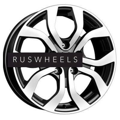 Диски КИК 6,5x16/5x114,3 ET50 D67,1 КС704 Алмаз черный