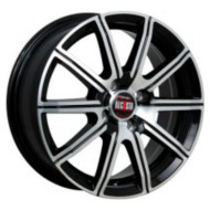 Диски Alcasta  M64  7,0\R17 5*108 ET43  d65,1  BKF  [9380735]