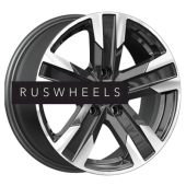 Диски КИК 7x16/5x112 ET45 D66,6 Висмут (КС1009) Алмаз черный Диски КИК 7x16/5x112 ET45 D66,6 Висмут (КС1009) Алмаз черный